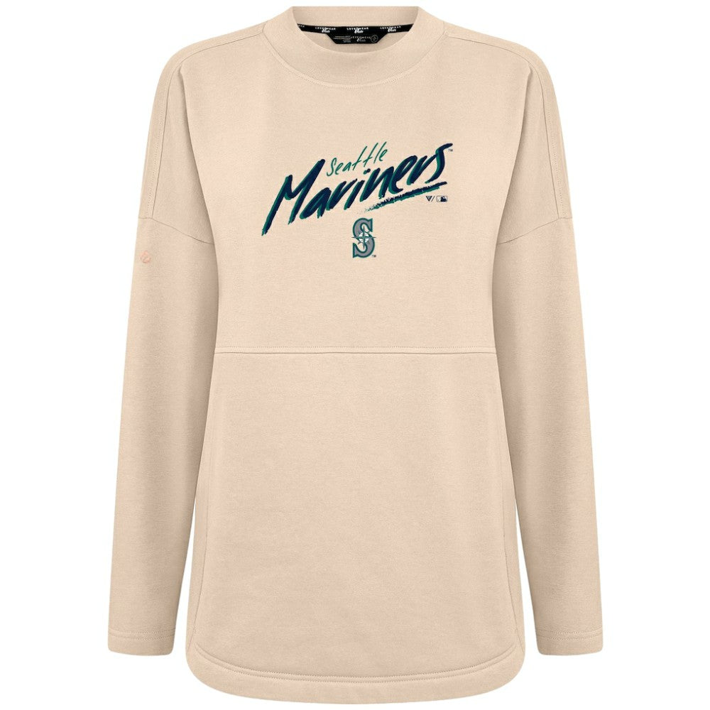 Seattle Mariners Levelwear Women's Oversized Beaudry Sizzle Top - MLB
