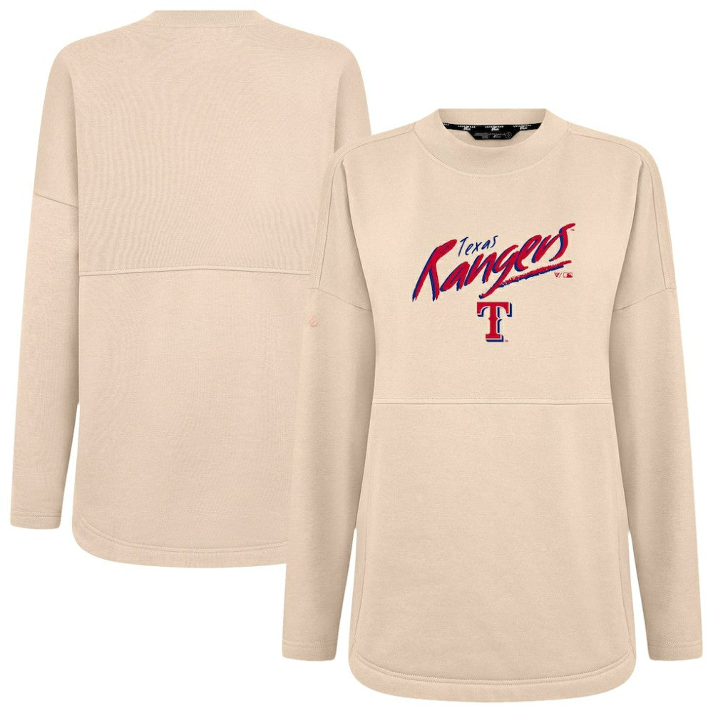 Texas Rangers Levelwear Women's Oversized Beaudry Sizzle Top - MLB