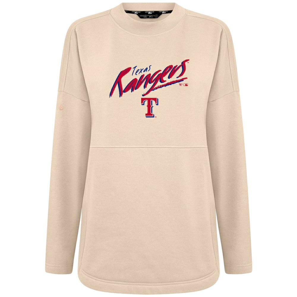 Texas Rangers Levelwear Women's Oversized Beaudry Sizzle Top - MLB