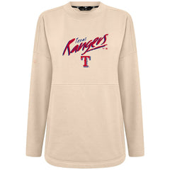 Texas Rangers Levelwear Women's Oversized Beaudry Sizzle Top - MLB