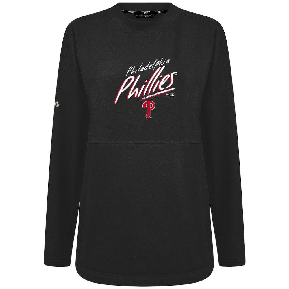 Philadelphia Phillies Levelwear Women's Oversized Beaudry Sizzle Top - MLB