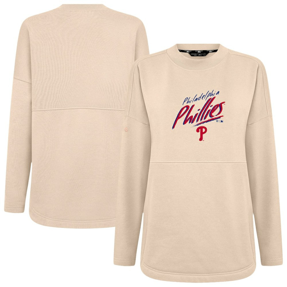 Philadelphia Phillies Levelwear Women's Oversized Beaudry Sizzle Top - MLB
