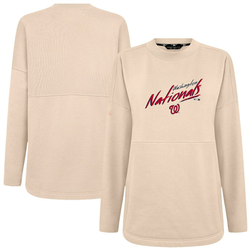 Washington Nationals Levelwear Women's Oversized Beaudry Sizzle Top - MLB