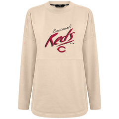 Cincinnati Reds Levelwear Women's Oversized Beaudry Sizzle Top - MLB