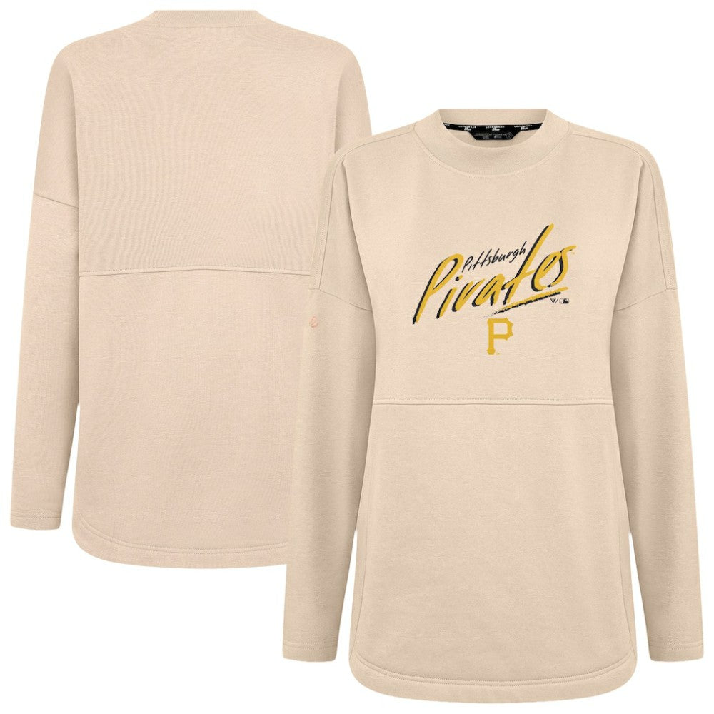 Pittsburgh Pirates Levelwear Women's Oversized Beaudry Sizzle Top - MLB