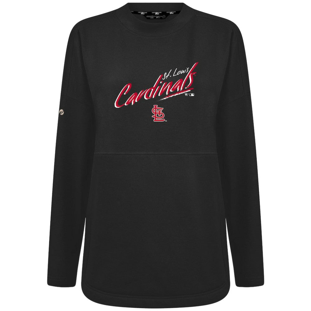 St. Louis Cardinals Levelwear Women's Oversized Beaudry Sizzle Top - MLB