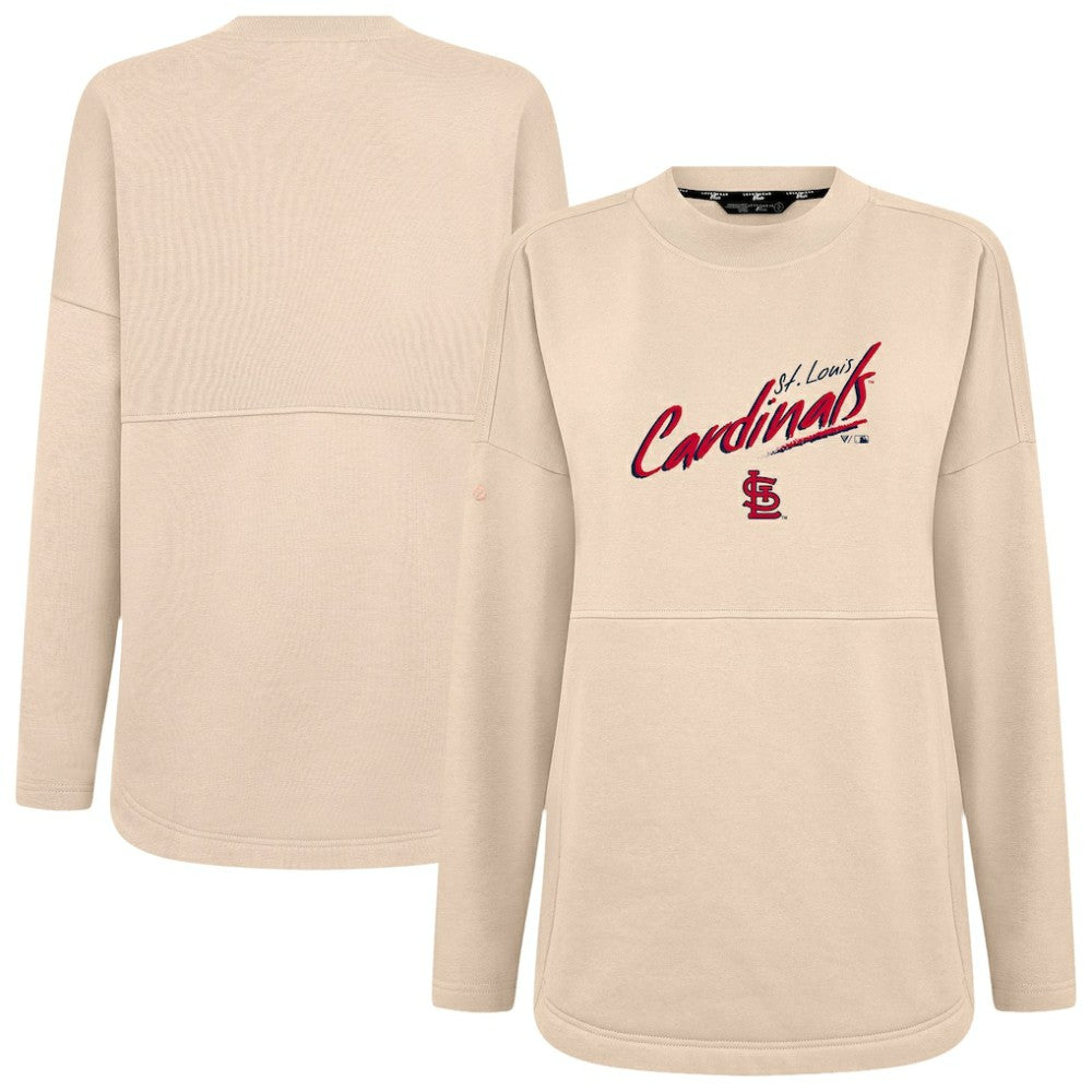 St. Louis Cardinals Levelwear Women's Oversized Beaudry Sizzle Top - MLB