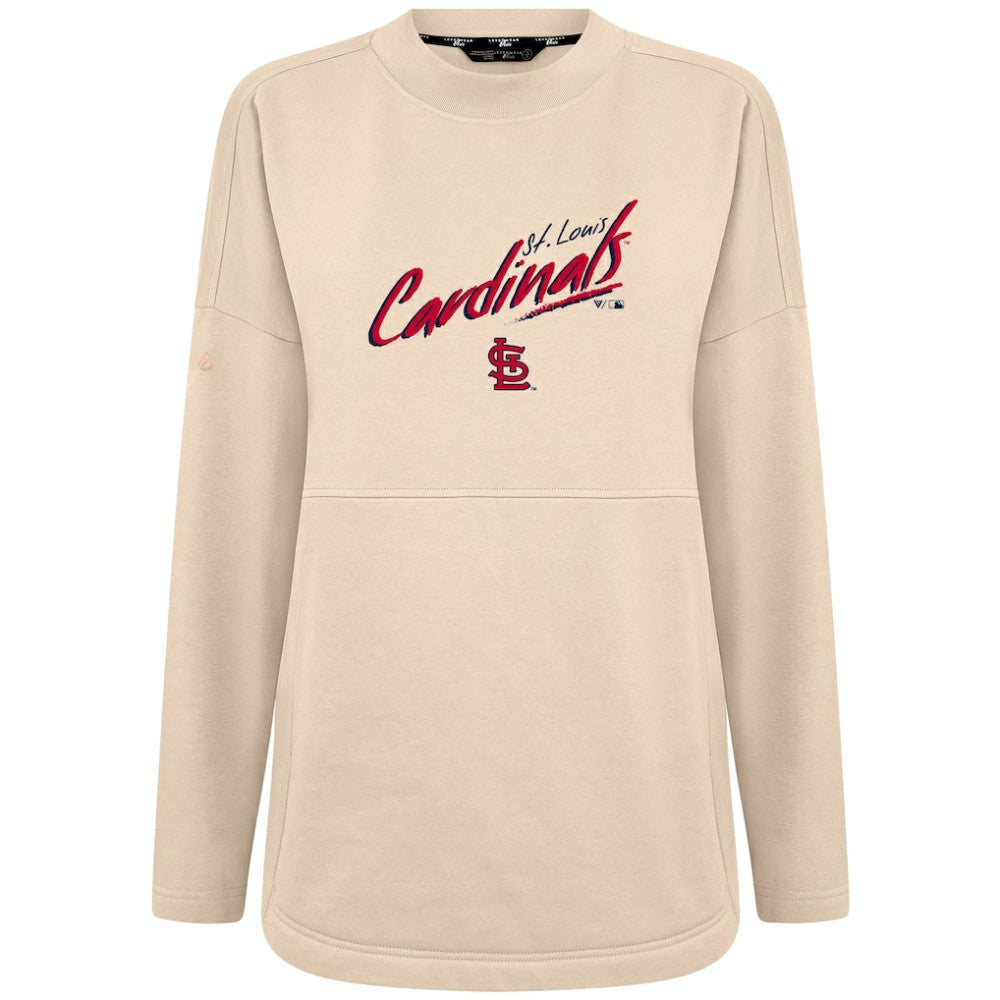St. Louis Cardinals Levelwear Women's Oversized Beaudry Sizzle Top - MLB