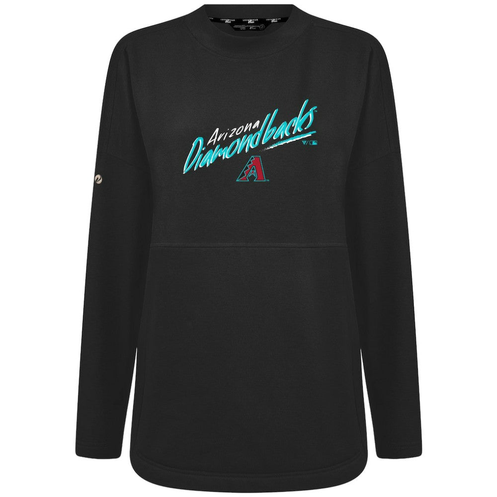 Arizona Diamondbacks Levelwear Women's Oversized Beaudry Sizzle Top - MLB