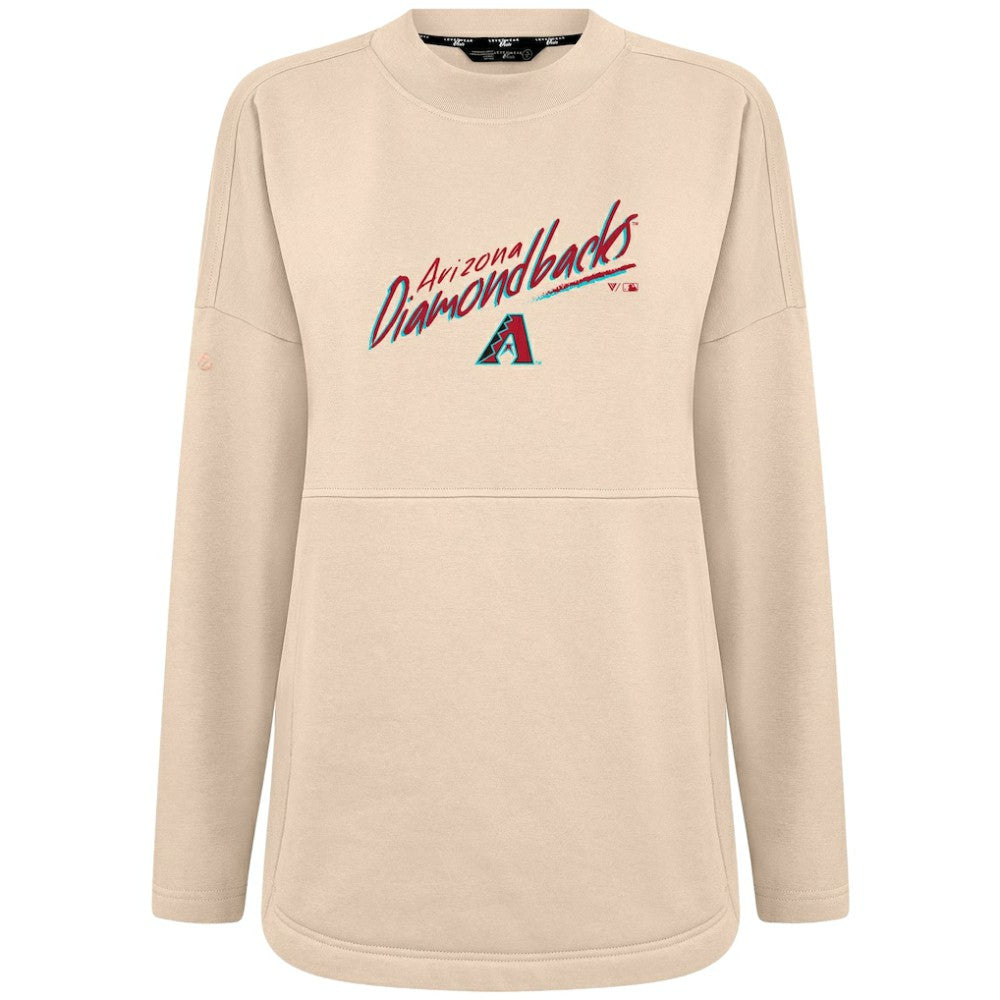 Arizona Diamondbacks Levelwear Women's Oversized Beaudry Sizzle Top - MLB