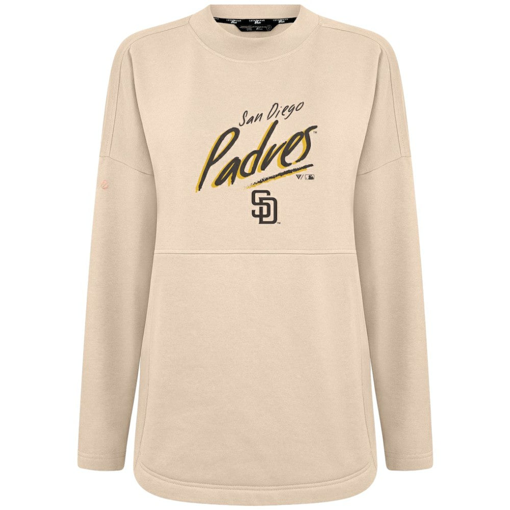 San Diego Padres Levelwear Women's Oversized Beaudry Sizzle Top - MLB