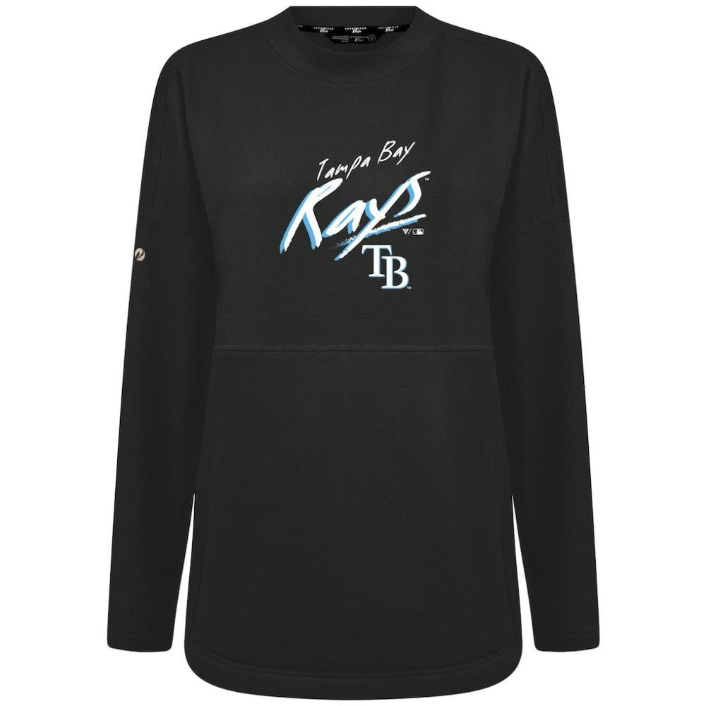 Tampa Bay Rays Levelwear Women's Oversized Beaudry Sizzle Top - MLB
