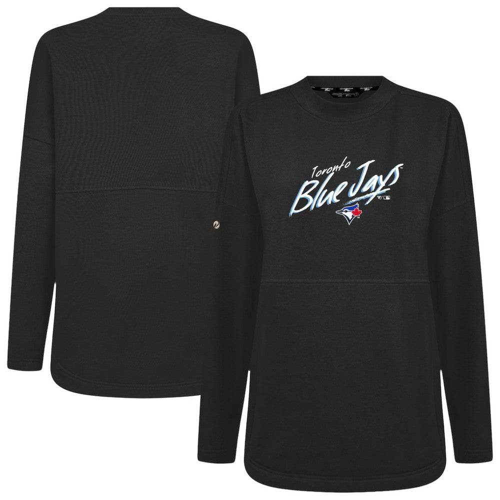 Toronto Blue Jays Levelwear Women's Oversized Beaudry Sizzle Top - MLB