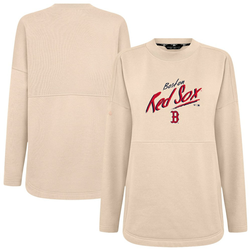 Boston Red Sox Levelwear Women's Oversized Beaudry Sizzle Top - MLB