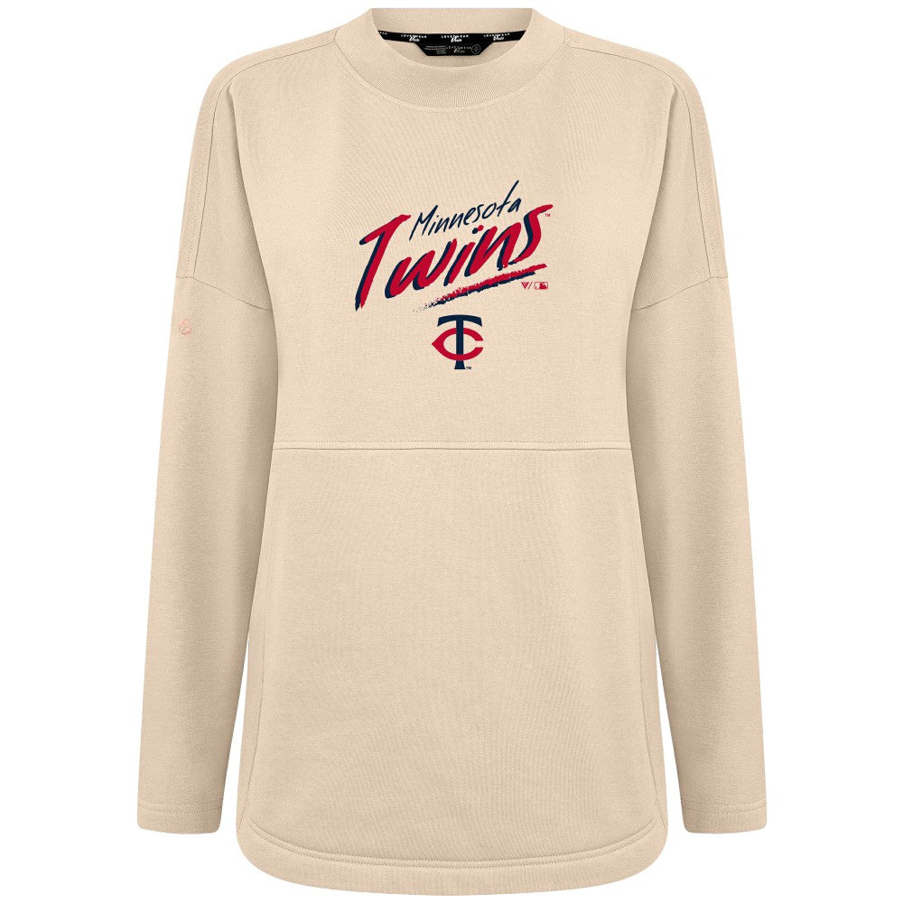 Minnesota Twins Levelwear Women's Oversized Beaudry Sizzle Top - MLB