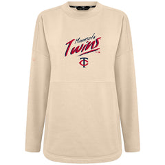 Minnesota Twins Levelwear Women's Oversized Beaudry Sizzle Top - MLB