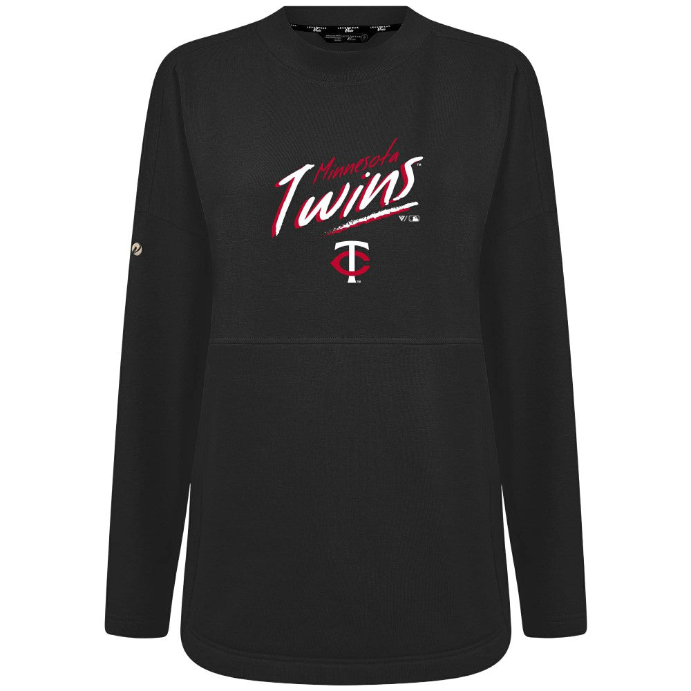 Minnesota Twins Levelwear Women's Oversized Beaudry Sizzle Top - MLB