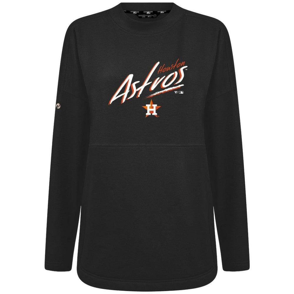 Houston Astros Levelwear Women's Oversized Beaudry Sizzle Top - MLB