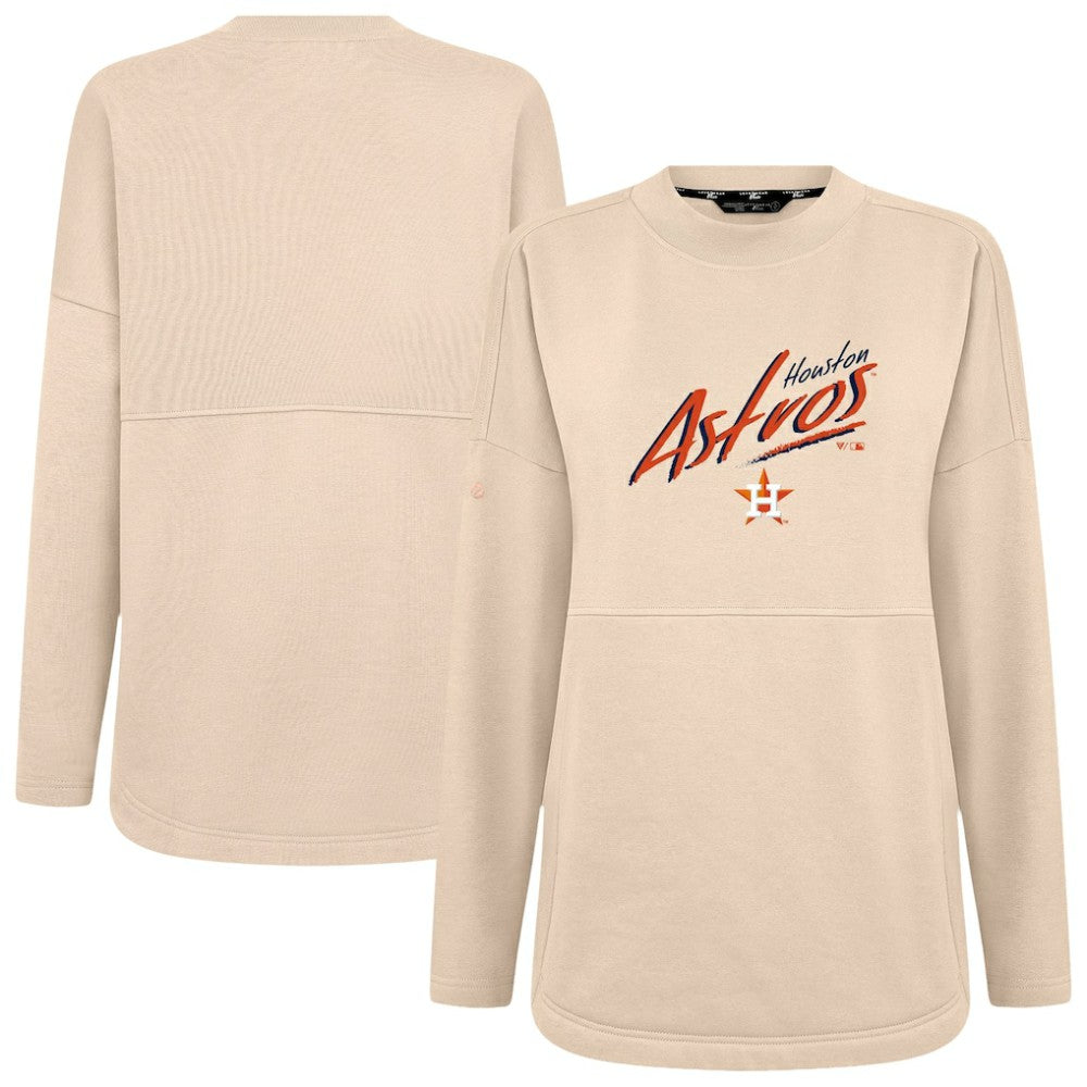 Houston Astros Levelwear Women's Oversized Beaudry Sizzle Top - MLB