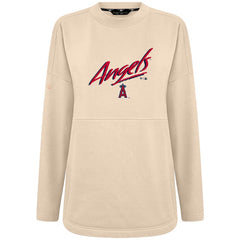 Los Angeles Angels Levelwear Women's Oversized Beaudry Sizzle Top - MLB