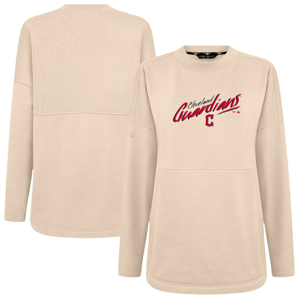 Cleveland Guardians Levelwear Women's Oversized Beaudry Sizzle Top - MLB