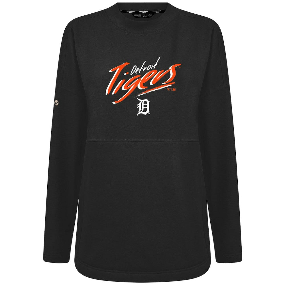 Detroit Tigers Levelwear Women's Oversized Beaudry Sizzle Top - MLB