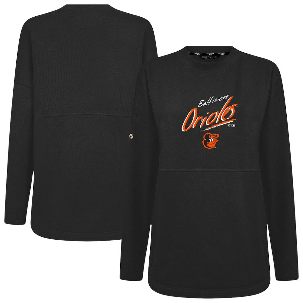Baltimore Orioles Levelwear Women's Oversized Beaudry Sizzle Top - MLB