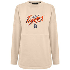 Detroit Tigers Levelwear Women's Oversized Beaudry Sizzle Top - MLB