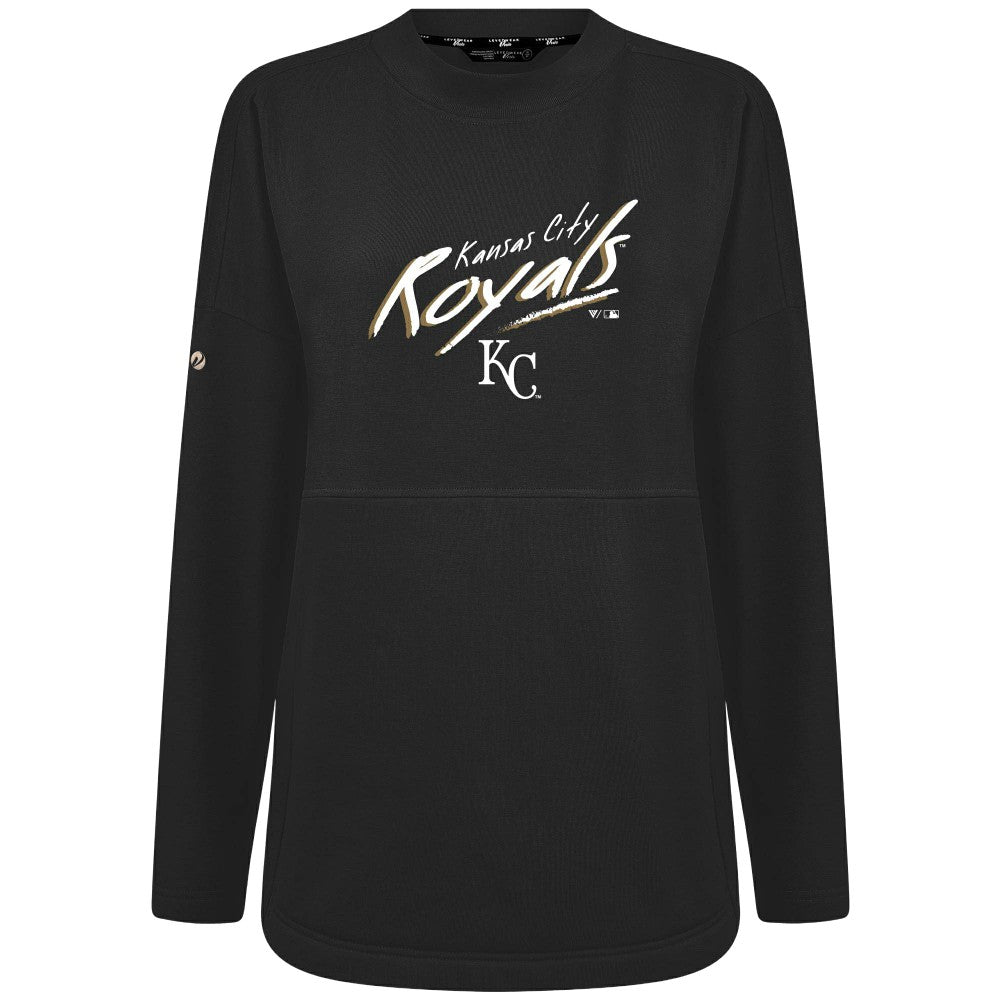 Kansas City Royals Levelwear Women's Oversized Beaudry Sizzle Top - MLB