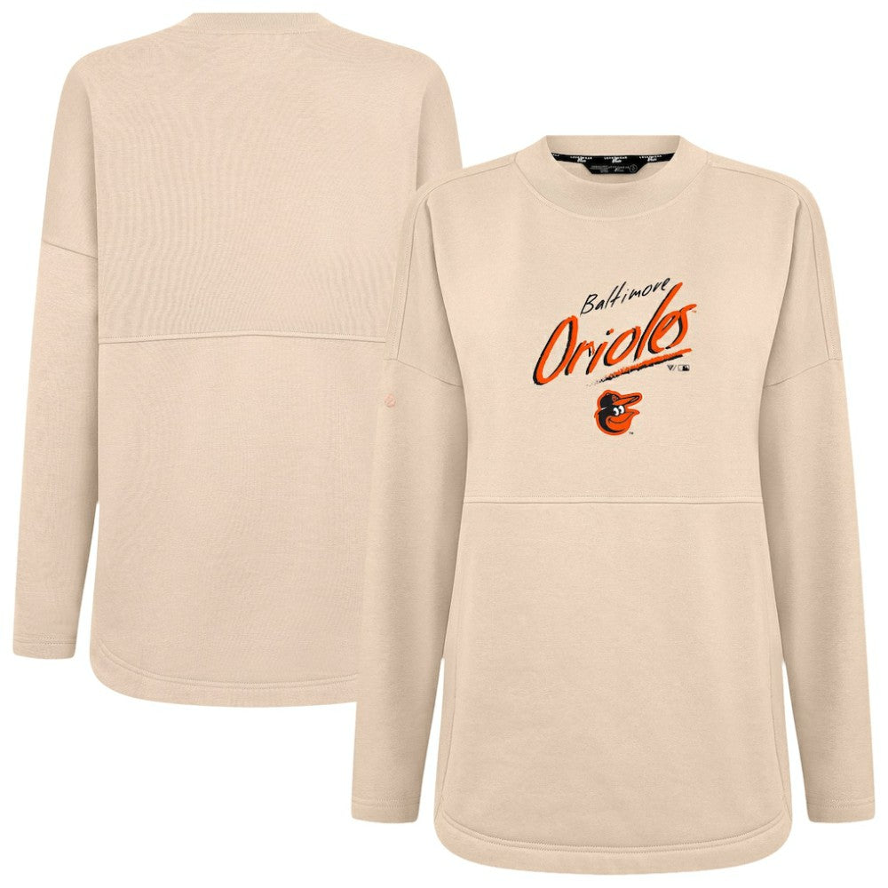 Baltimore Orioles Levelwear Women's Oversized Beaudry Sizzle Top - MLB