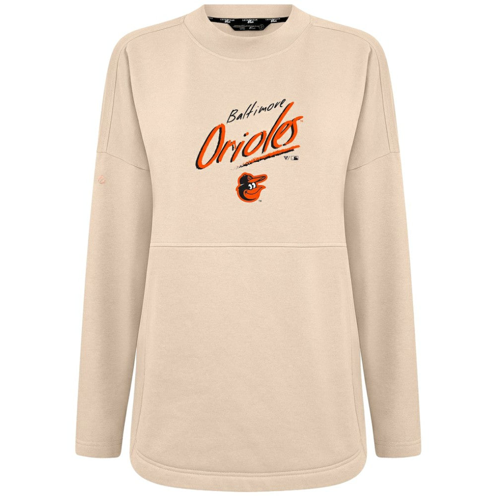 Baltimore Orioles Levelwear Women's Oversized Beaudry Sizzle Top - MLB