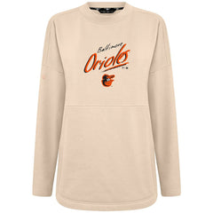 Baltimore Orioles Levelwear Women's Oversized Beaudry Sizzle Top - MLB