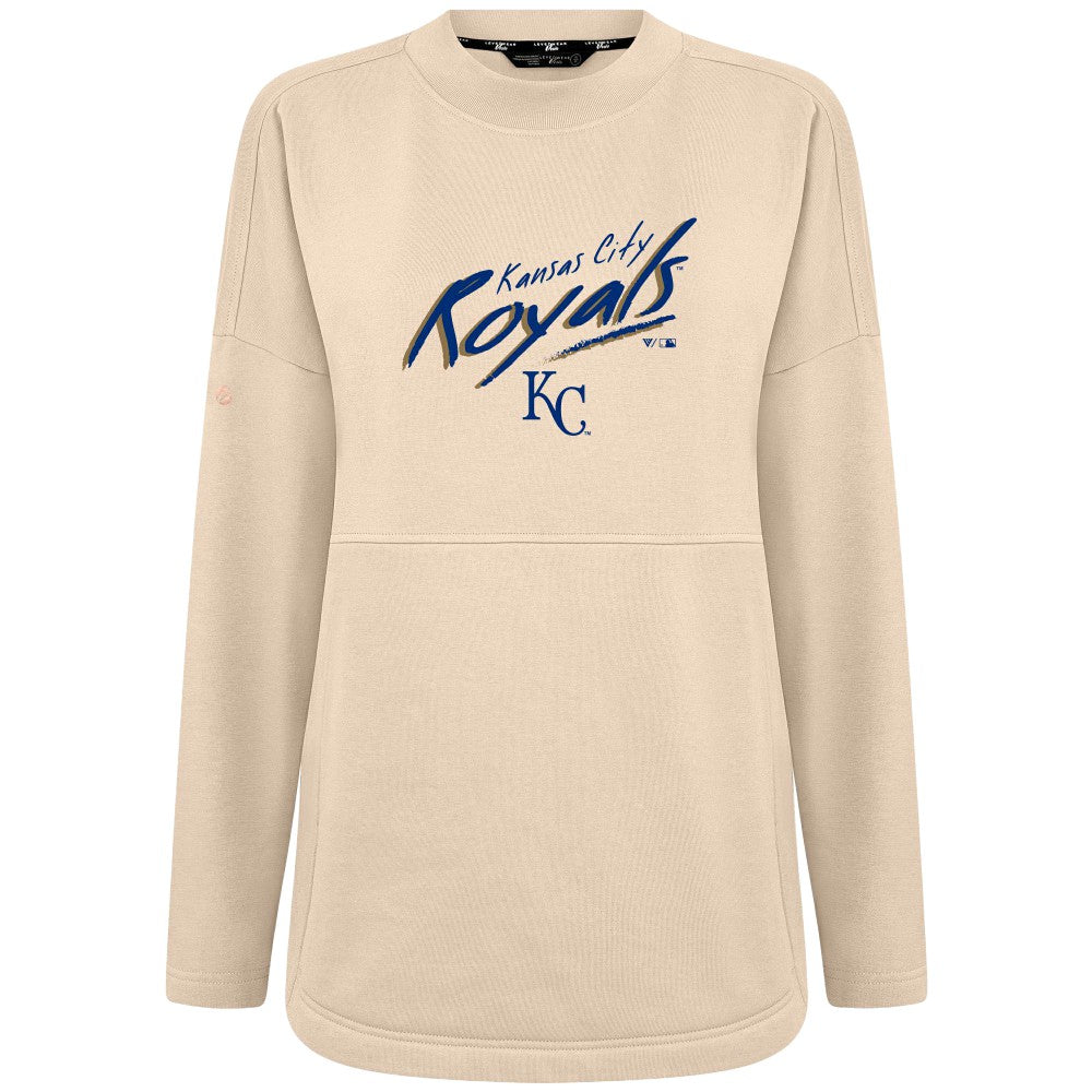 Kansas City Royals Levelwear Women's Oversized Beaudry Sizzle Top - MLB