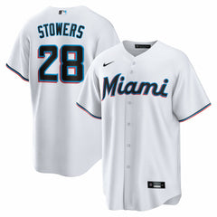 Kyle Stowers Miami Marlins Nike  Youth Home Replica Jersey - MLB