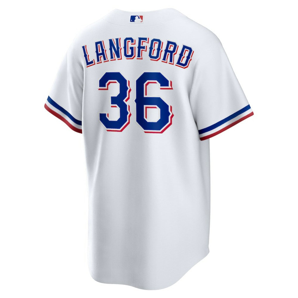 Wyatt Langford Texas Rangers Nike  Youth Home Replica Jersey - MLB