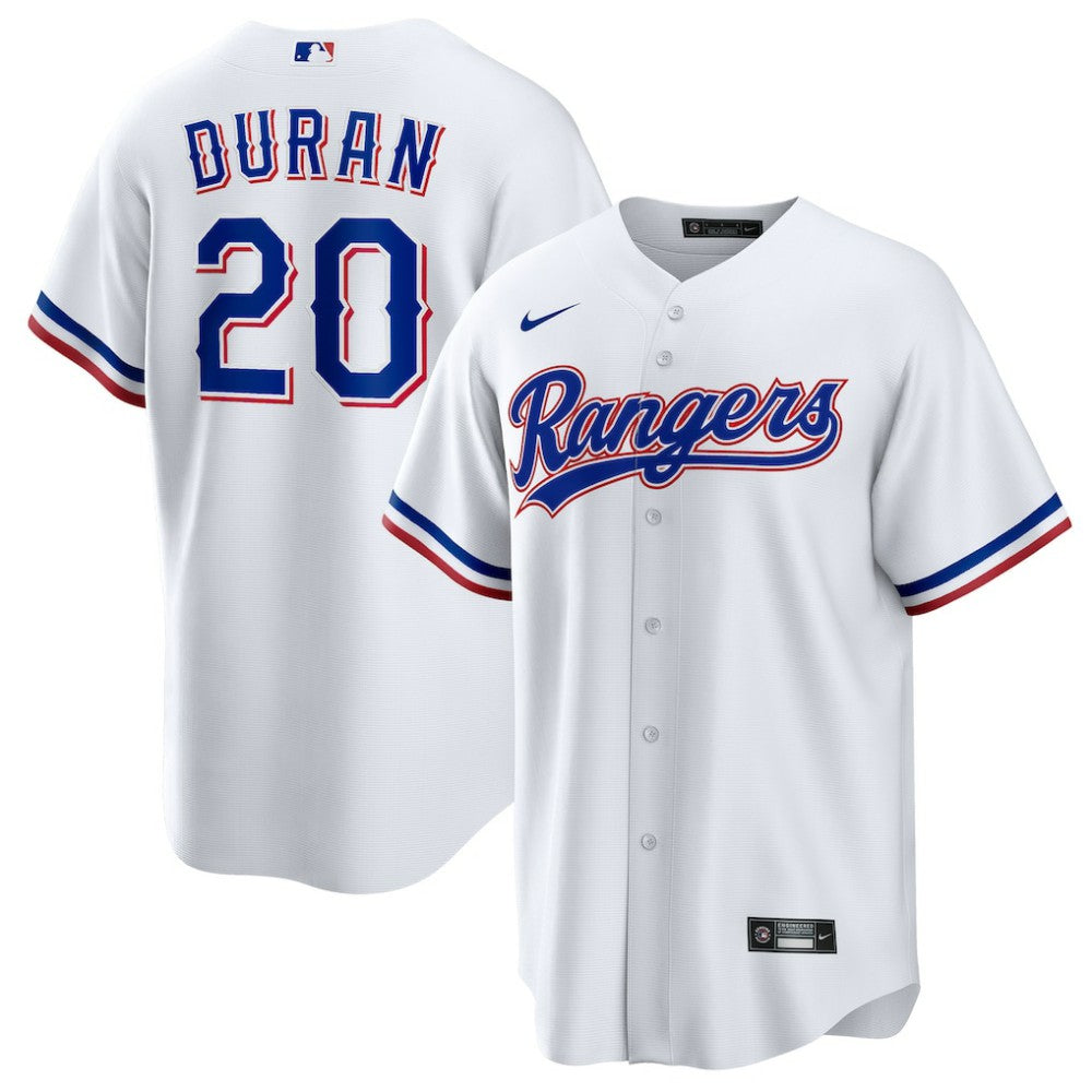 Ezequiel Duran Texas Rangers Nike  Youth Home Replica Jersey - MLB