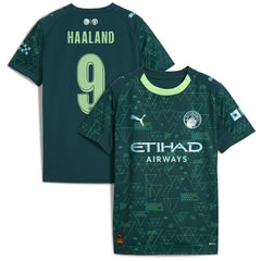 Erling Haaland Manchester City x EA SPORTS FC Youth 2025/26 Fourth Jersey Green | Puma Sale