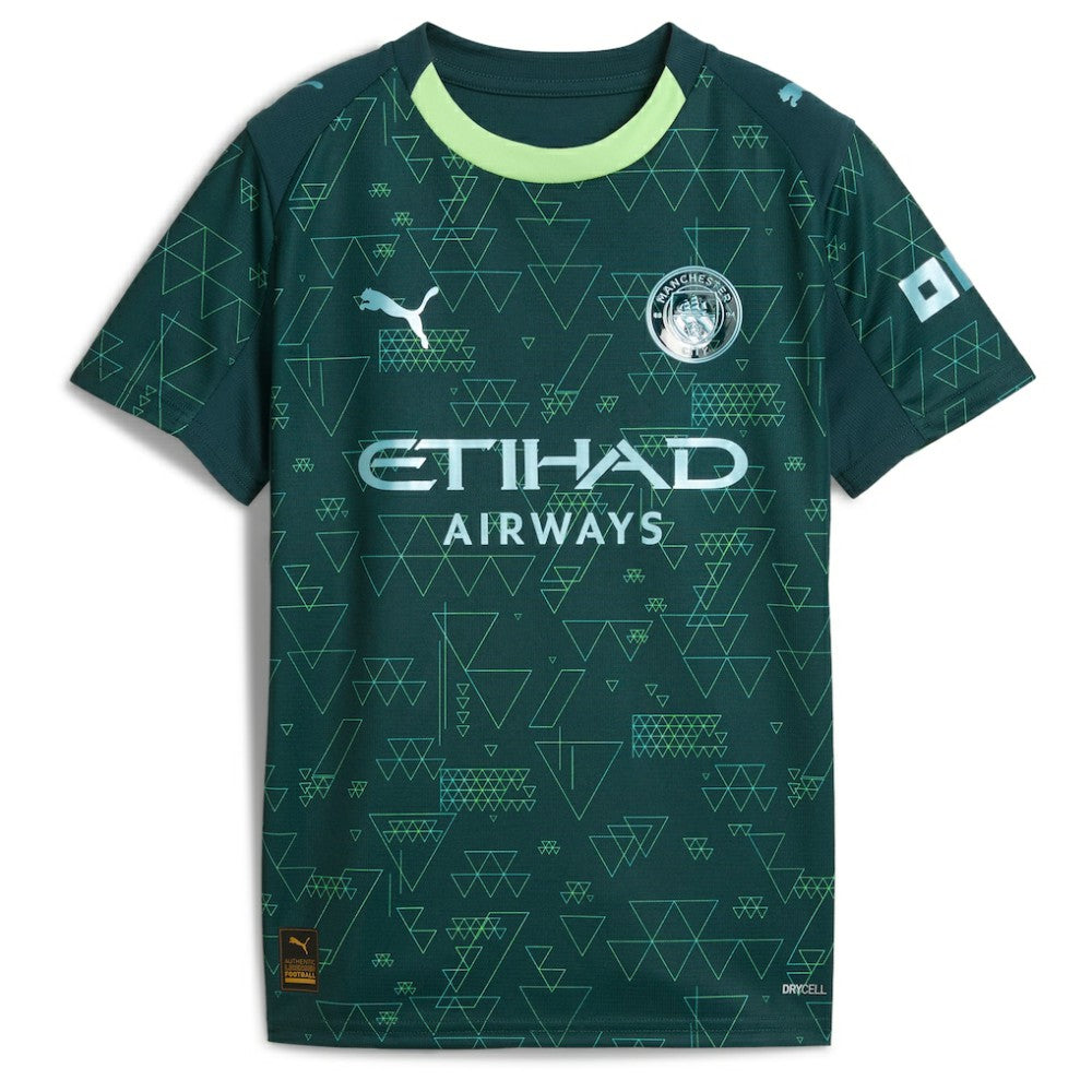 Erling Haaland Manchester City x EA SPORTS FC Youth 2025/26 Fourth Jersey Green | Puma Sale