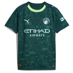 Erling Haaland Manchester City x EA SPORTS FC Youth 2025/26 Fourth Jersey Green | Puma Sale