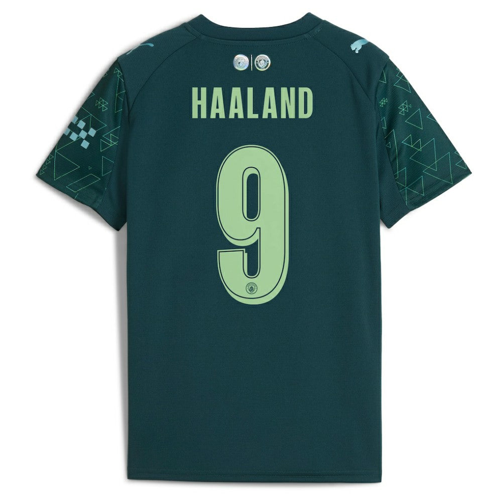 Erling Haaland Manchester City x EA SPORTS FC Youth 2025/26 Fourth Jersey Green | Puma Sale