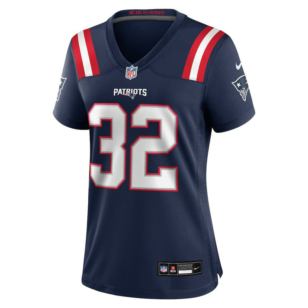 TreVeyon Henderson New England Patriots Women's Game Jersey Navy | Nike for Sale