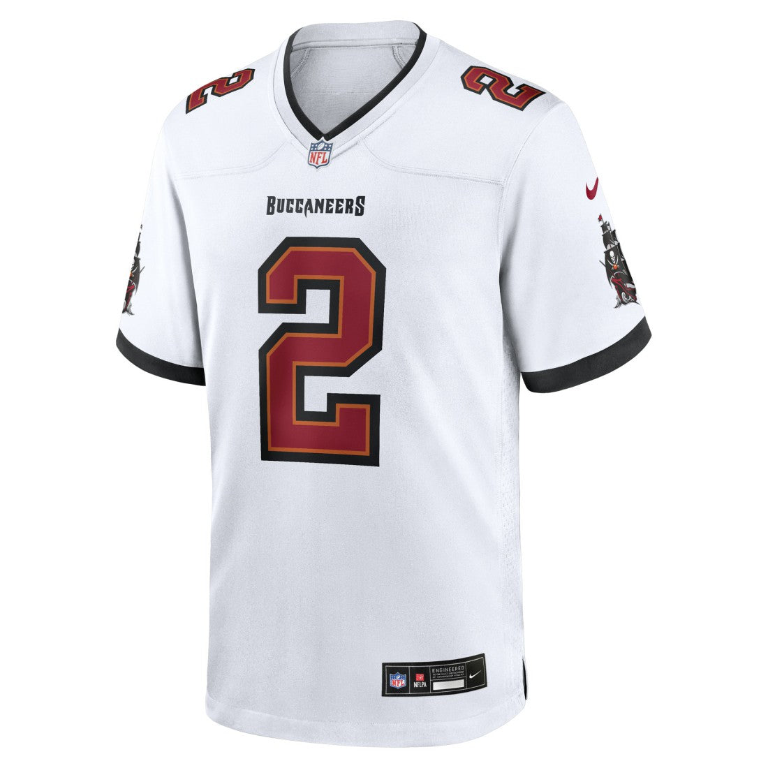Emeka Egbuka Tampa Bay Buccaneers Game Jersey White | Nike for Sale
