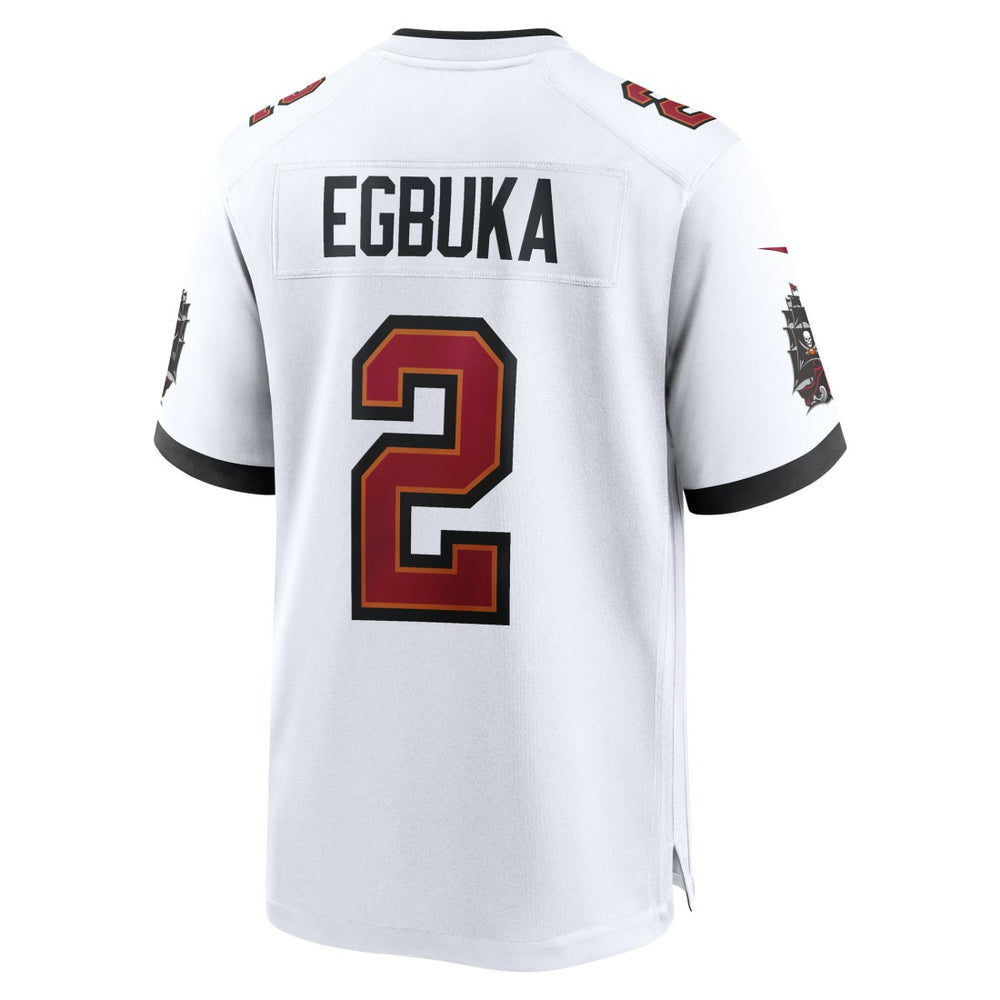 Emeka Egbuka Tampa Bay Buccaneers Game Jersey White | Nike for Sale
