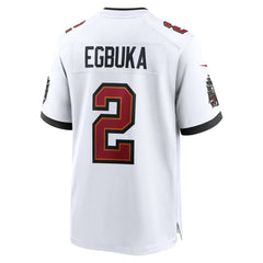 Emeka Egbuka Tampa Bay Buccaneers Game Jersey White | Nike for Sale