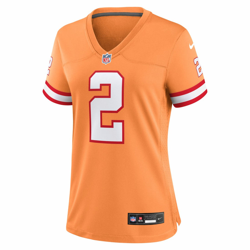 Emeka Egbuka Tampa Bay Buccaneers Women's Alternate 2 Game Jersey Creamsicle | Nike for Sale
