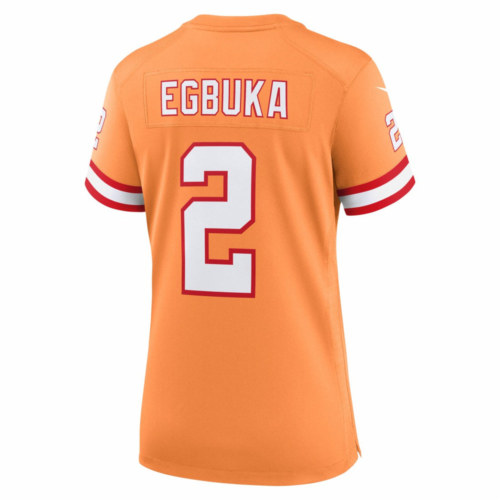 Emeka Egbuka Tampa Bay Buccaneers Women's Alternate 2 Game Jersey Creamsicle | Nike for Sale