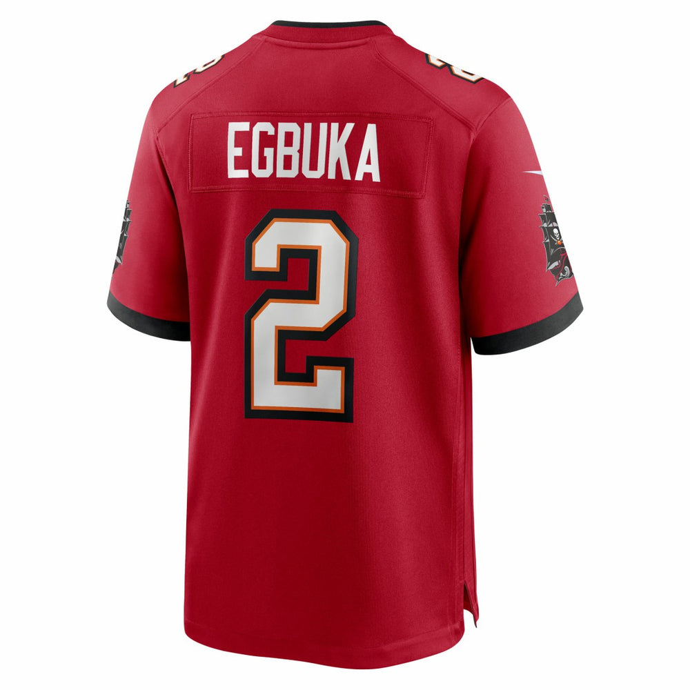 Emeka Egbuka Tampa Bay Buccaneers Team 50th Season Game Jersey Red | Nike for Sale