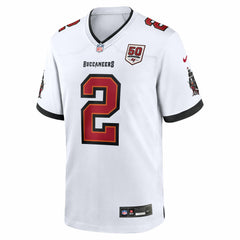 Emeka Egbuka Tampa Bay Buccaneers 50th Season Game Jersey White | Nike for Sale