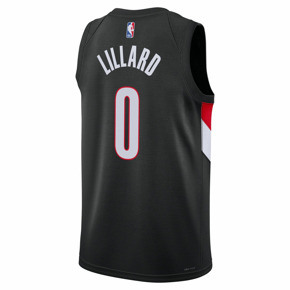 Damian Lillard Portland Trail Blazers Unisex Swingman Jersey Icon Edition Black - NBA