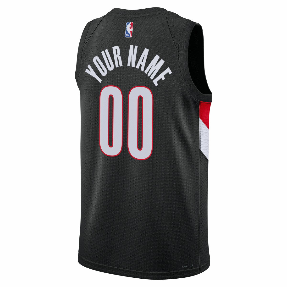 Portland Trail Blazers Unisex Swingman Custom Jersey Icon Edition Black - NBA